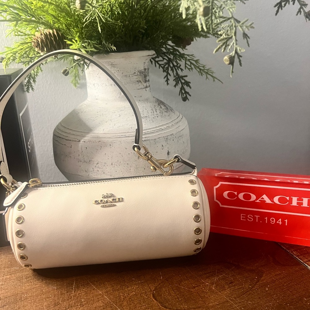Coach Nolita Barrel Bag with Grommets - Picture 2 of 13